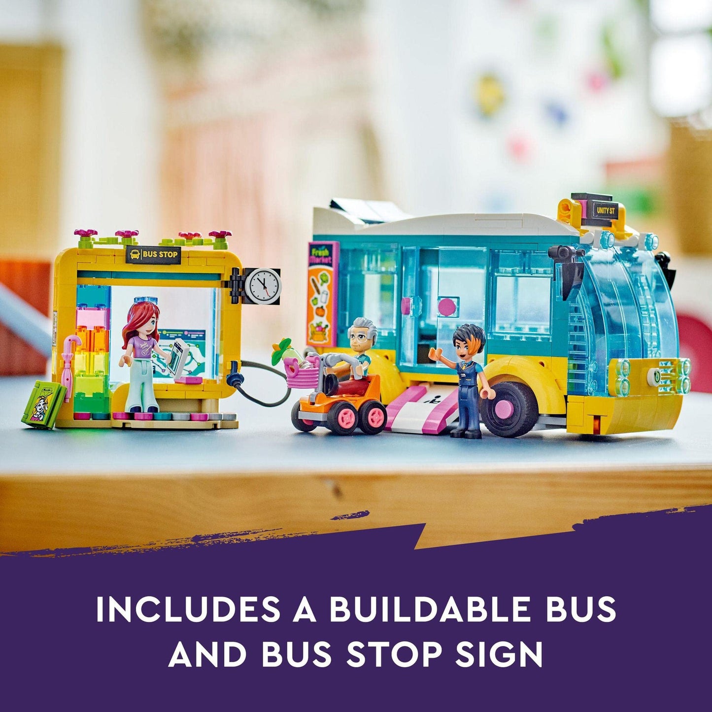 LEGO Friends Heartlake City Bus 41759 Building Amazon