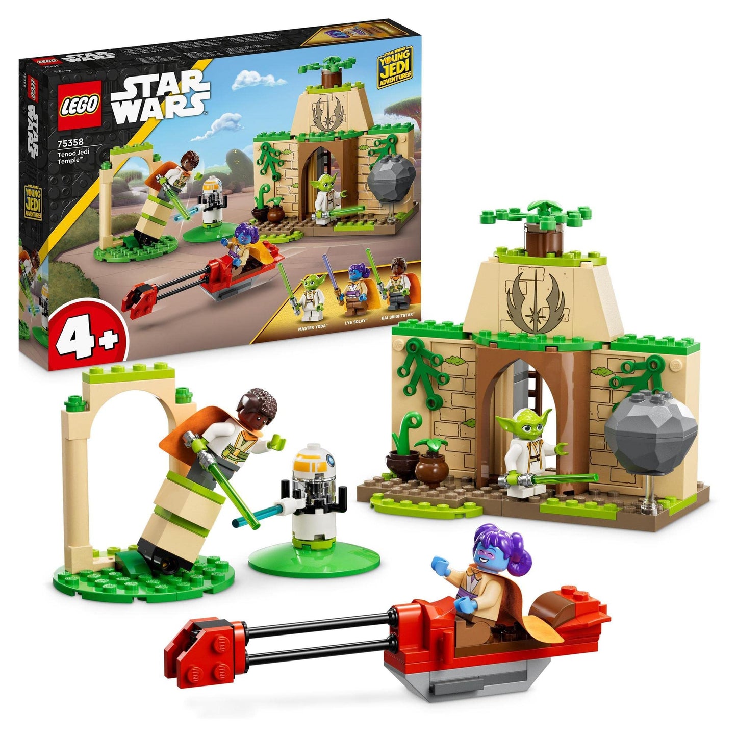 LEGO Star Wars Tenoo Jedi Temple 75358 Amazon