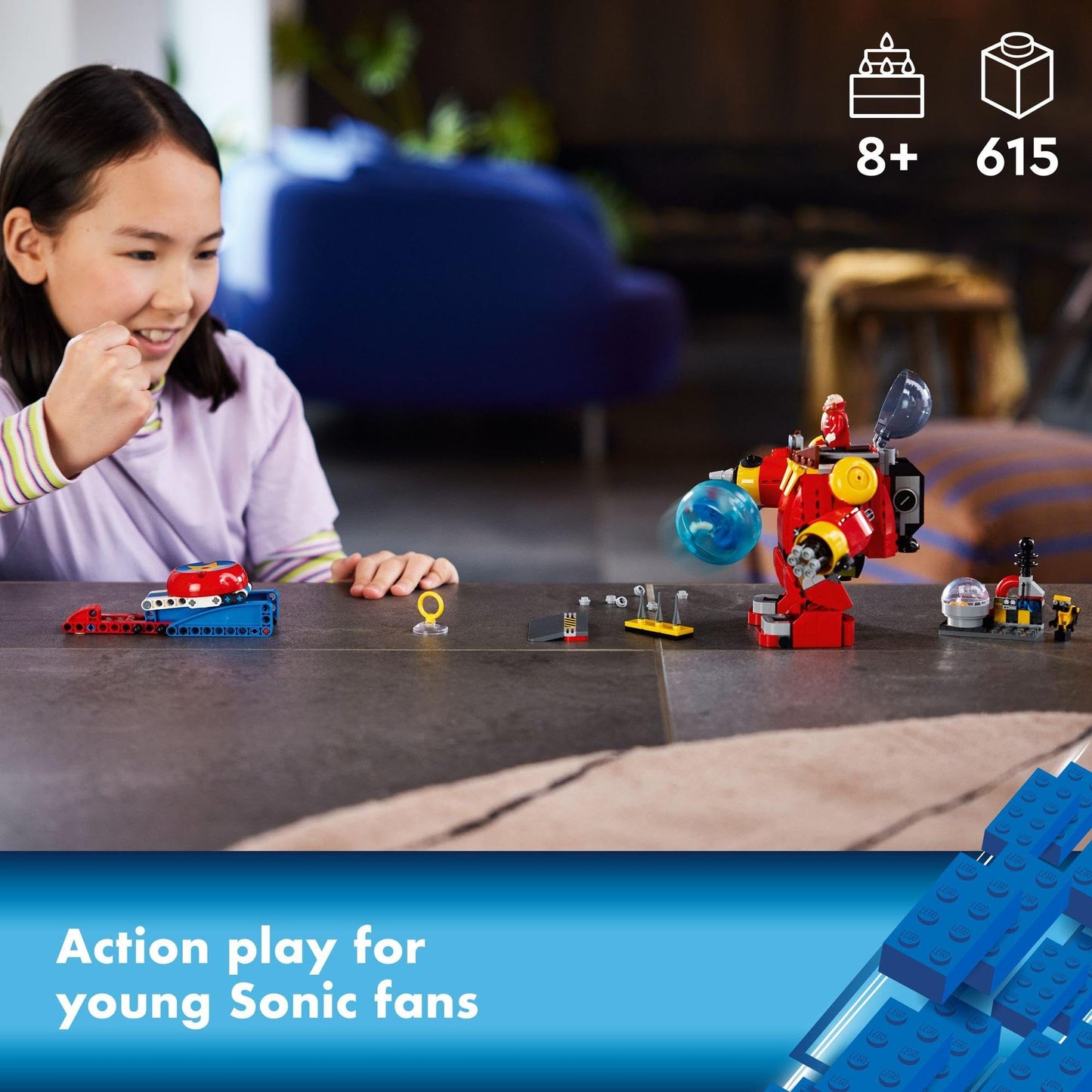LEGO® Sonic The Hedgehog™ Sonic vs. Dr. Eggman’s Death Egg Robot 76993 Building Toy Amazon