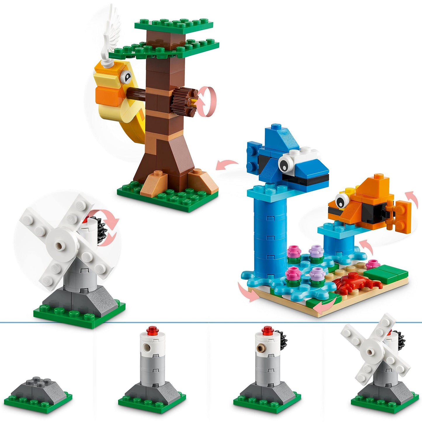 LEGO Classic Bricks and Functions Building Toy 11019 Amazon