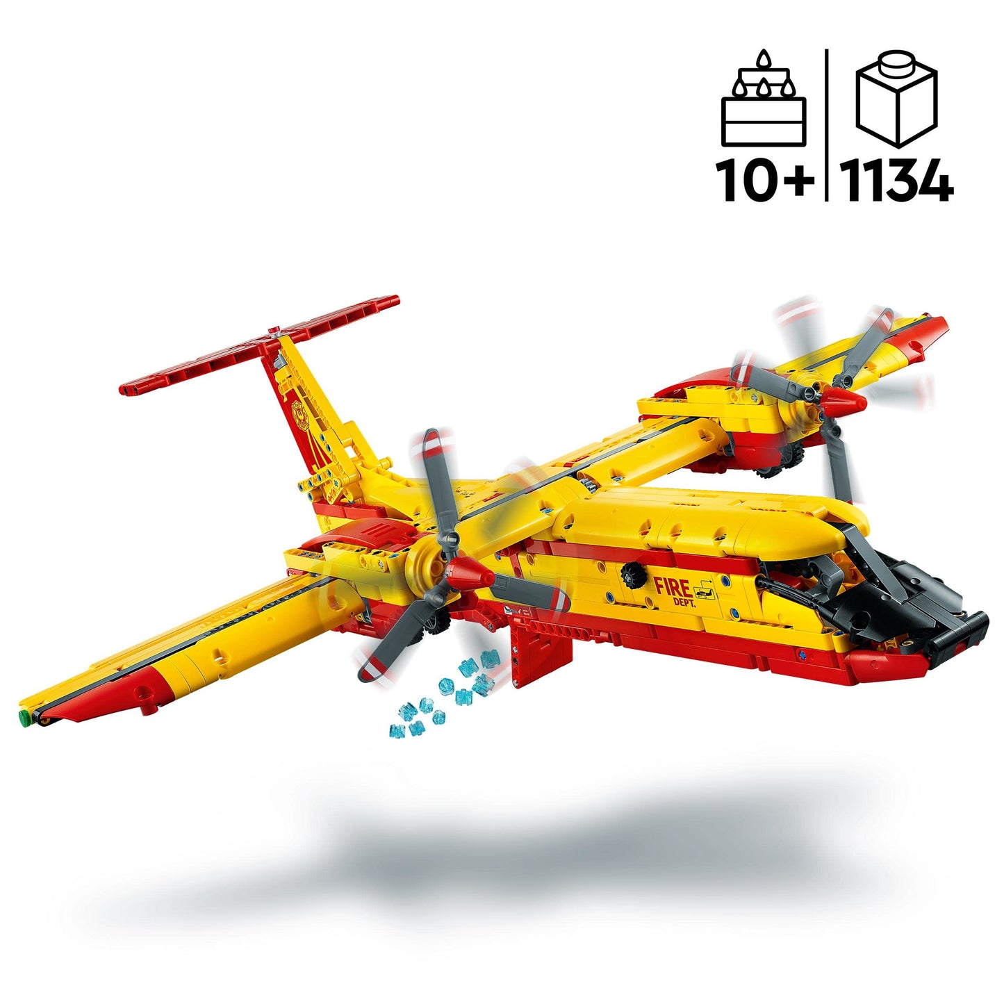 LEGO Technic 42152 Fire Airplane Brick Island