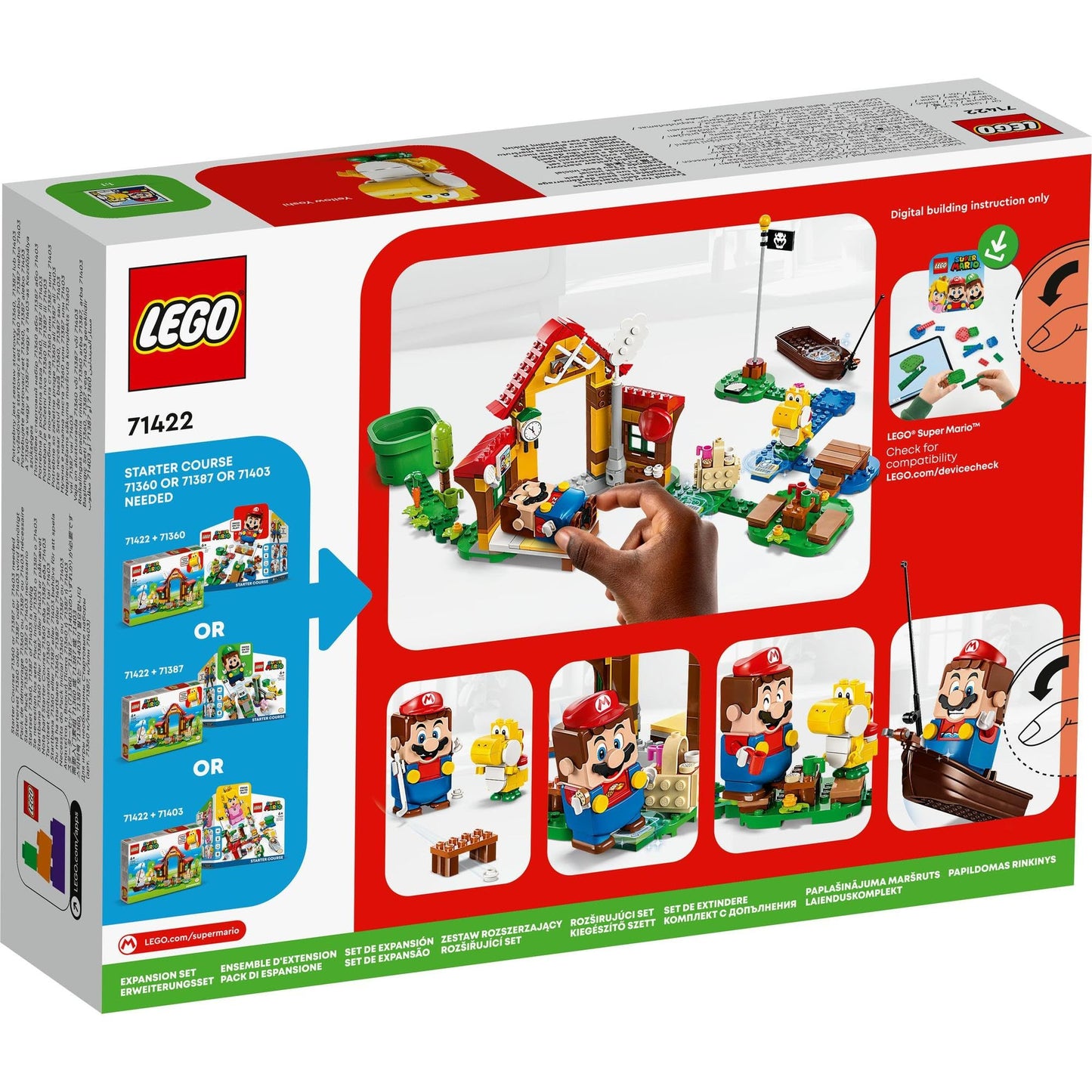 LEGO Super Mario: Picnic at Mario’s House Expansion Set 71422 Building Toy Amazon