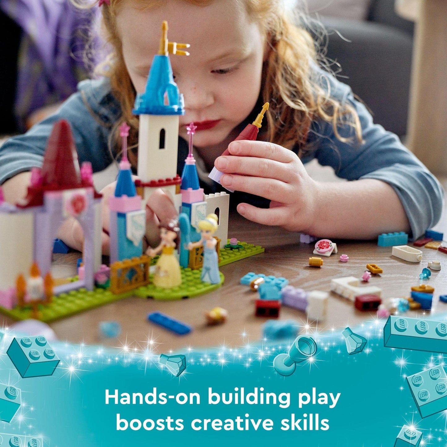 LEGO Disney: Disney Princess Creative Castles 43219 Building Toy Amazon