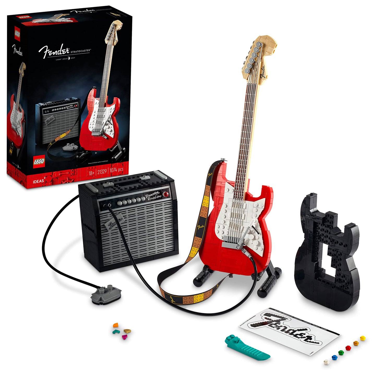 LEGO Ideas 21329 Fender Stratocaster Brick Island