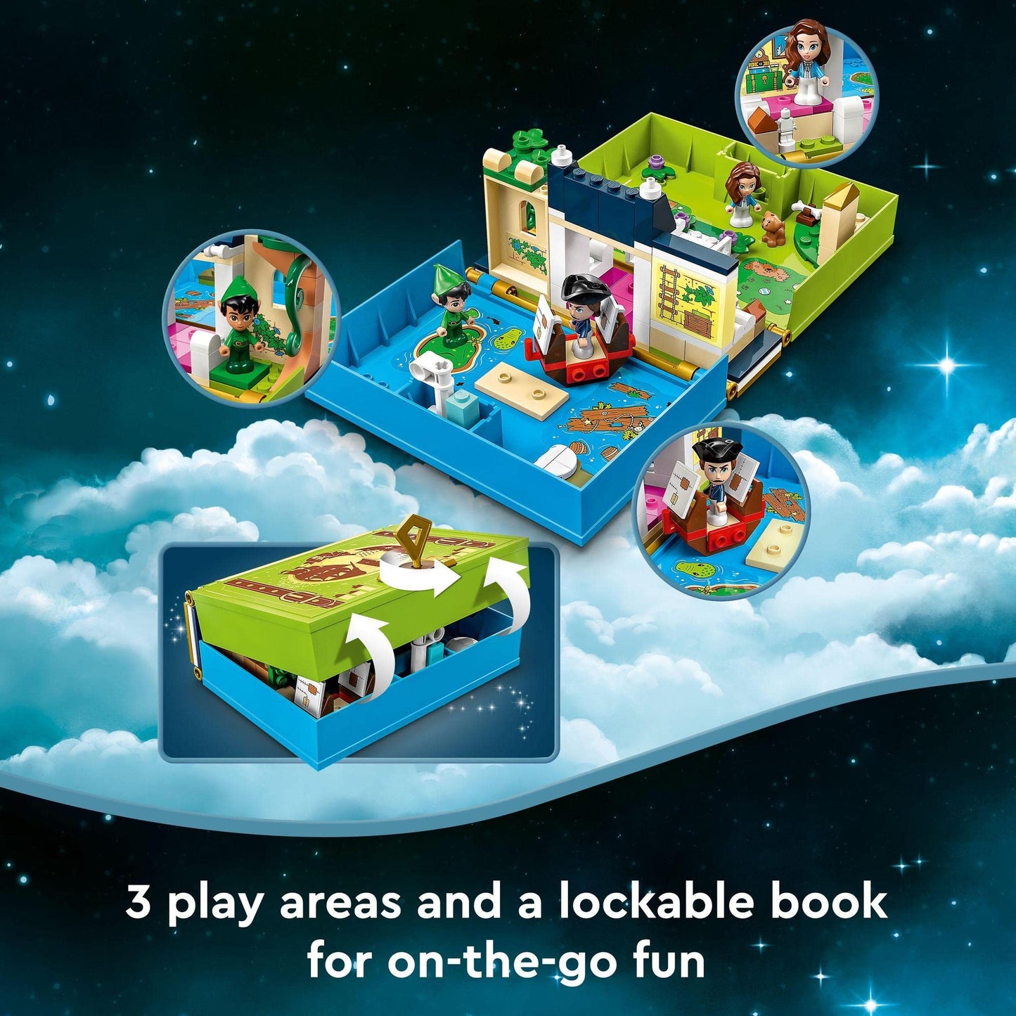 LEGO Disney Classic Peter Pan & Wendy’s Storybook Adventure 43220 Amazon