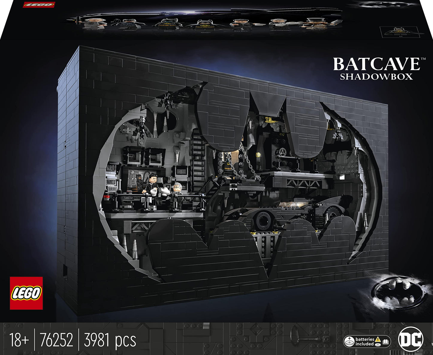 LEGO 76252 Batcave – Shadow Box - New.