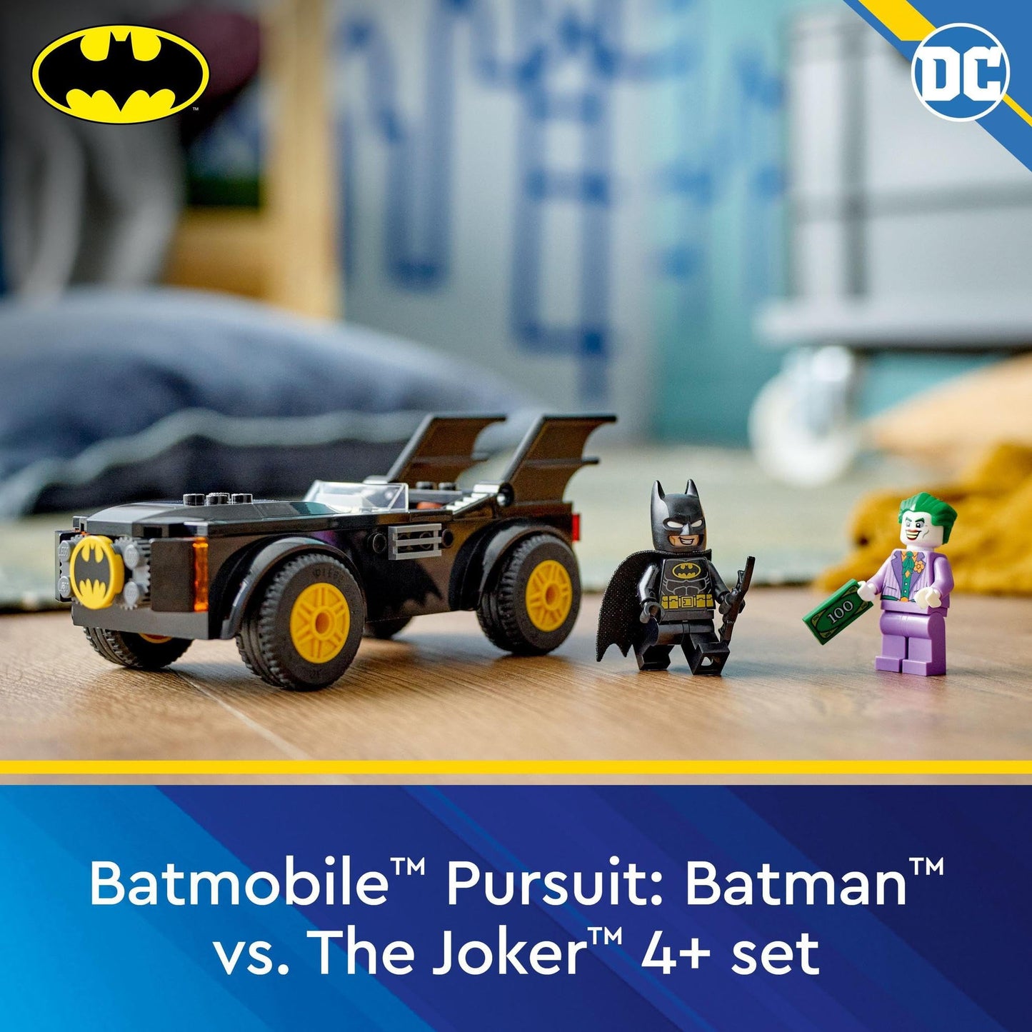 LEGO® Super Heroes DC Batmobile™ Pursuit: Batman™ vs. The Joker™ 76264 Building Amazon