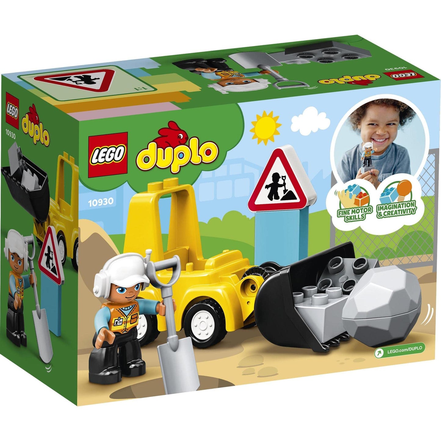 LEGO DUPLO Construction Bulldozer 10930 Building Kit Amazon