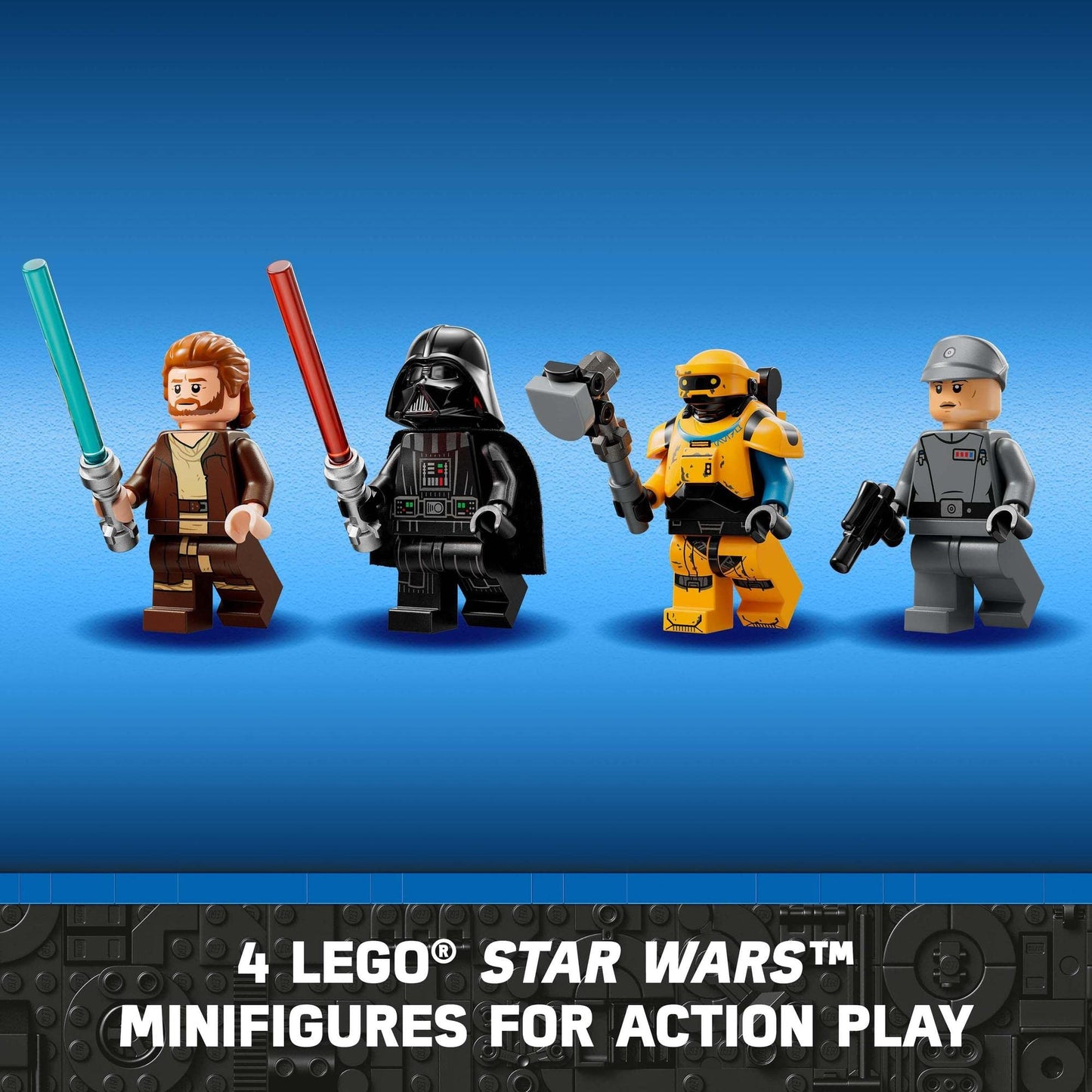 LEGO Star Wars OBI-Wan Kenobi vs. Darth Vader 75334 Amazon