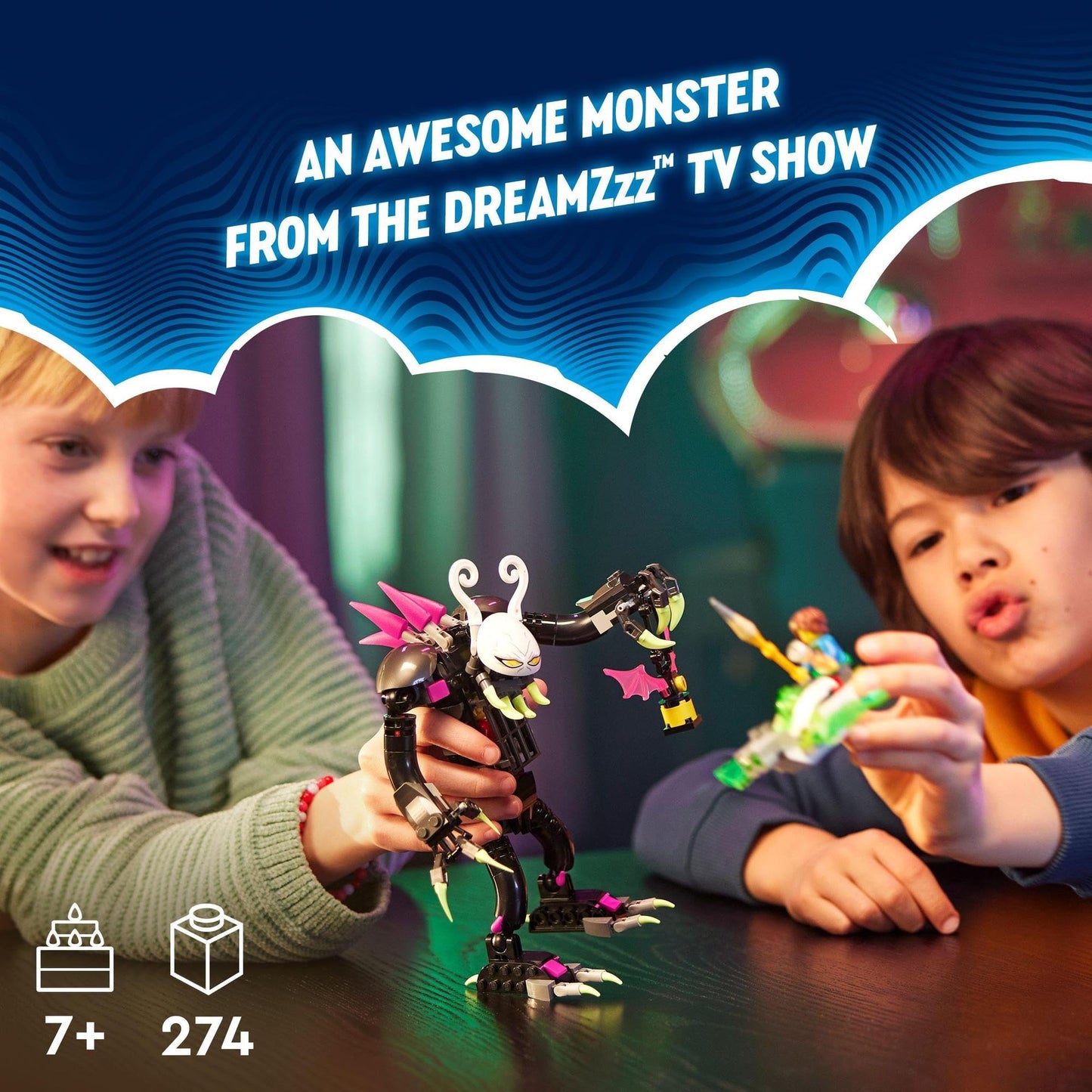 LEGO® DREAMZzz™ Grimkeeper The Cage Monster 71455 Building Toy Amazon