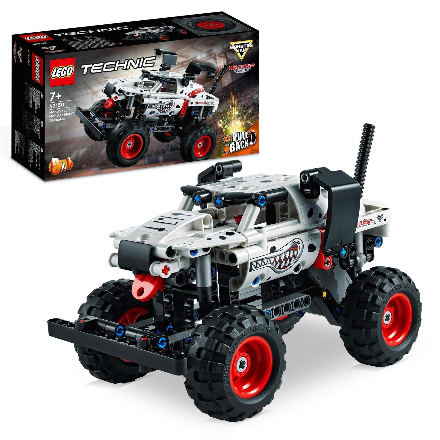 LEGO Technic Monster Jam Monster Mutt Dalmatian 42150 Amazon
