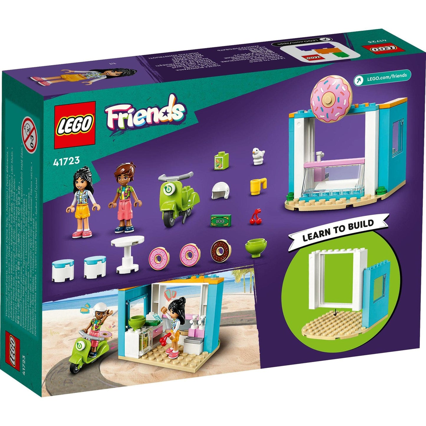 LEGO Friends Doughnut Shop 41723 Building Toy Set Amazon