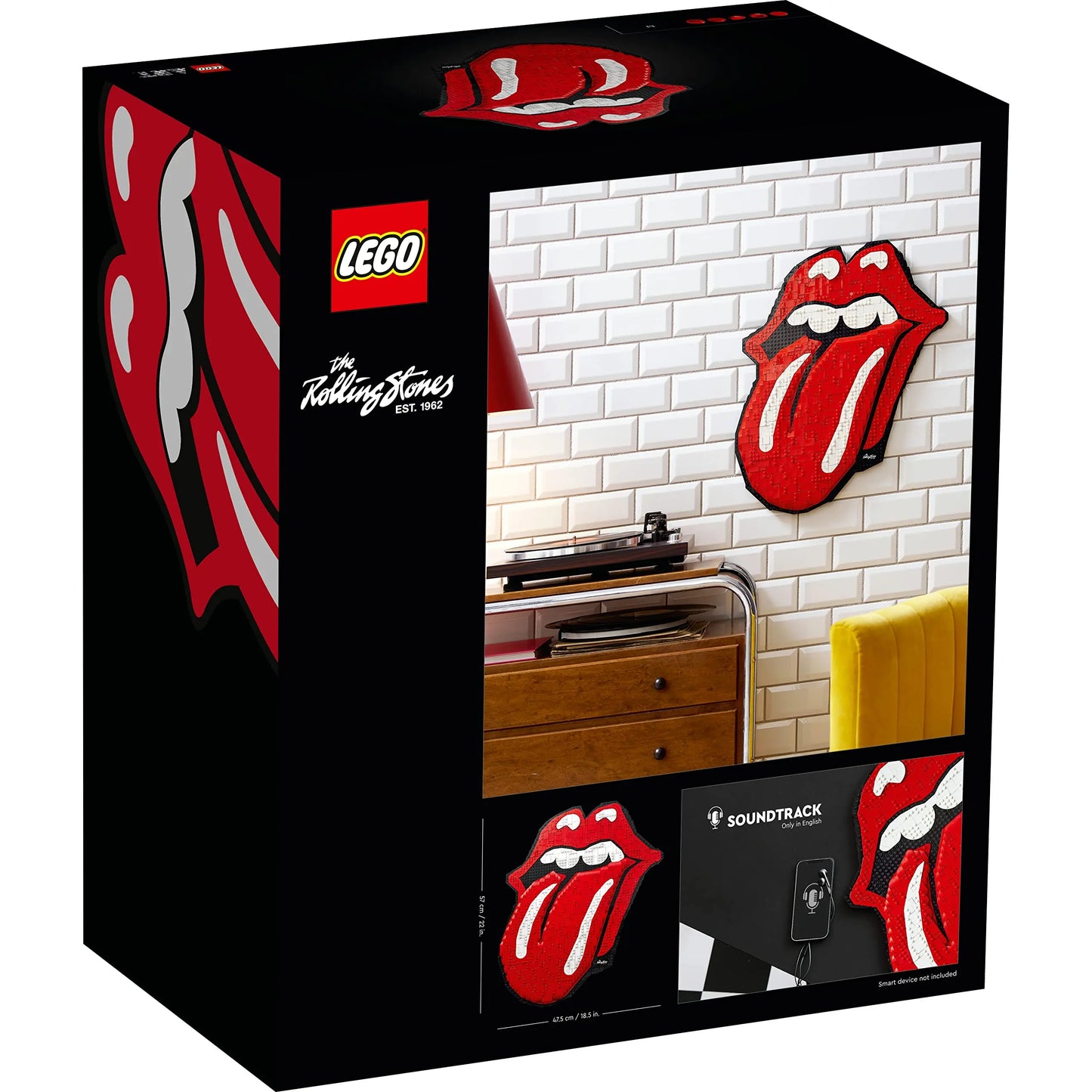 LEGO Art The Rolling Stones Logo 31206 Amazon