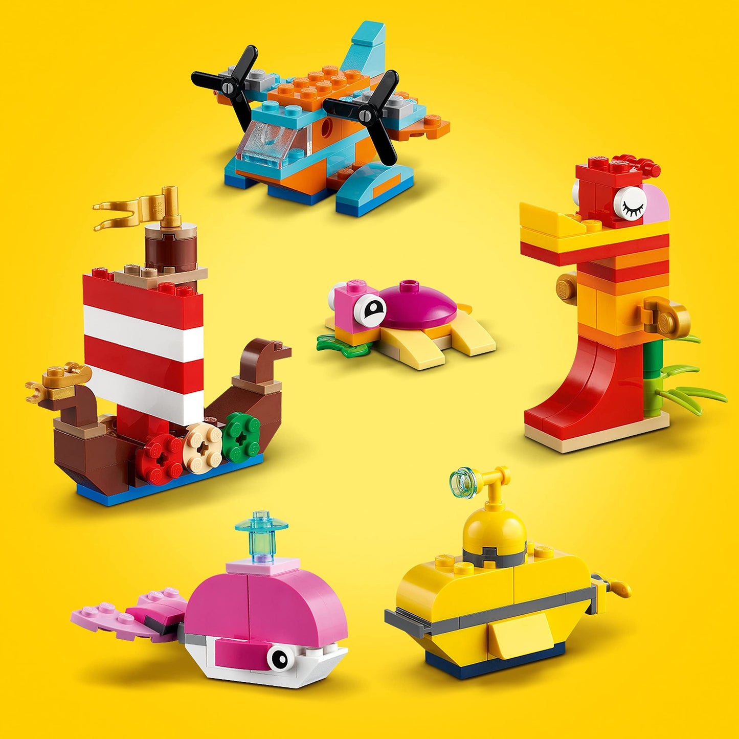 LEGO® Classic Creative Ocean Fun 11018 Building Kit Amazon