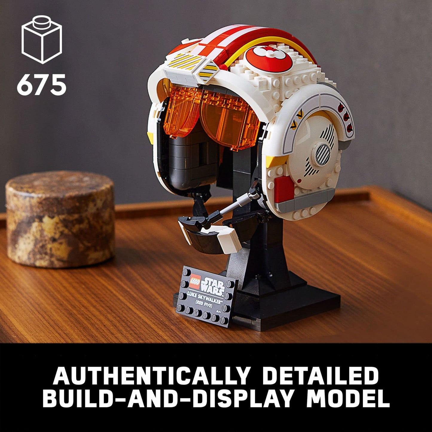 LEGO Star Wars Luke Skywalker (Red Five) Helmet 75327 Brick Island