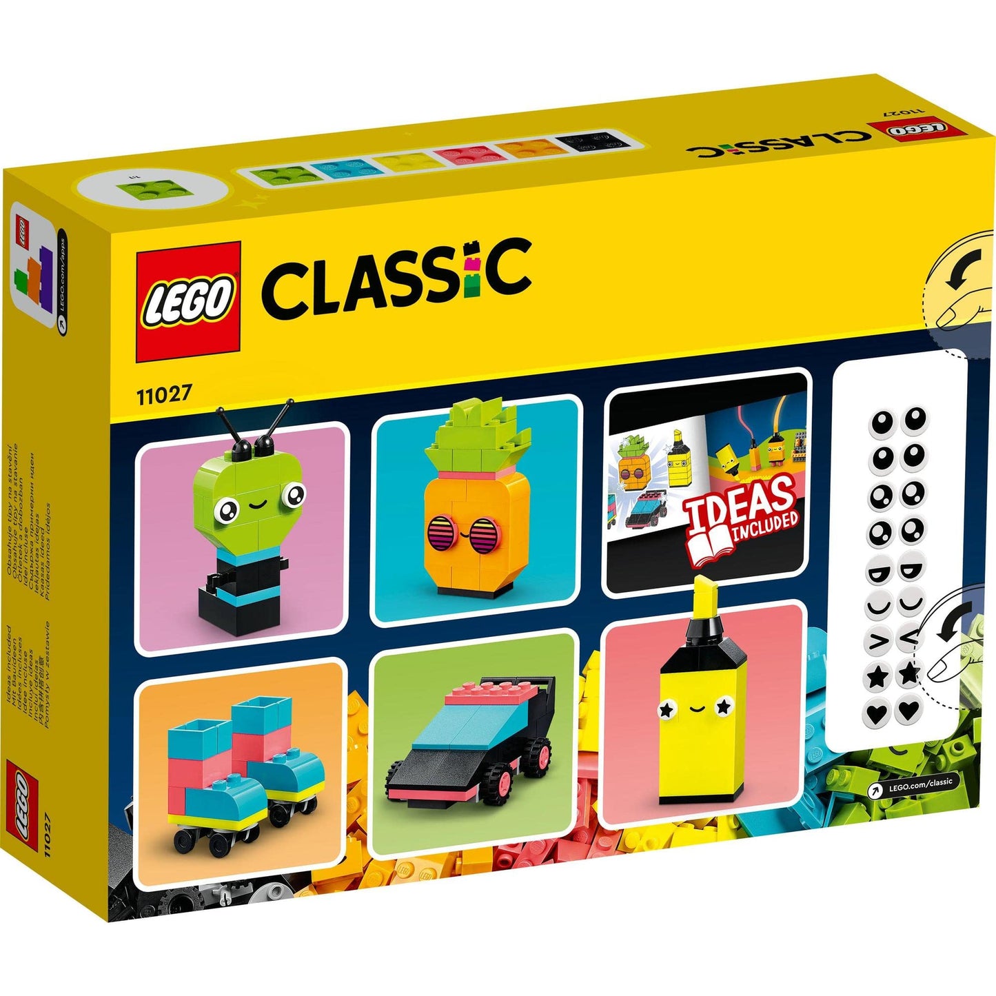LEGO® Classic Creative Neon Fun 11027 Building Toy Amazon