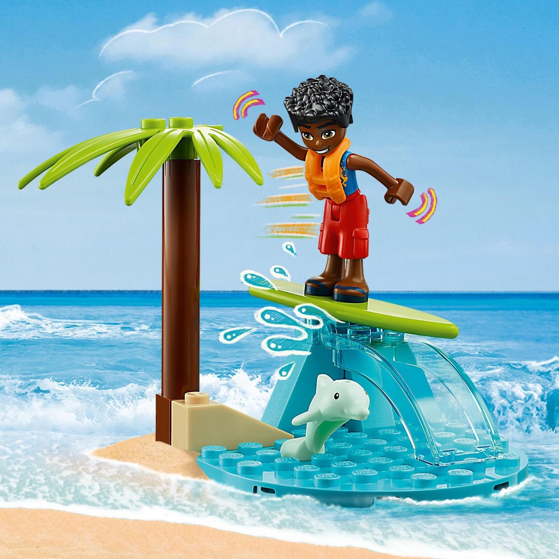 LEGO Friends Beach Buggy Fun 41725 Amazon