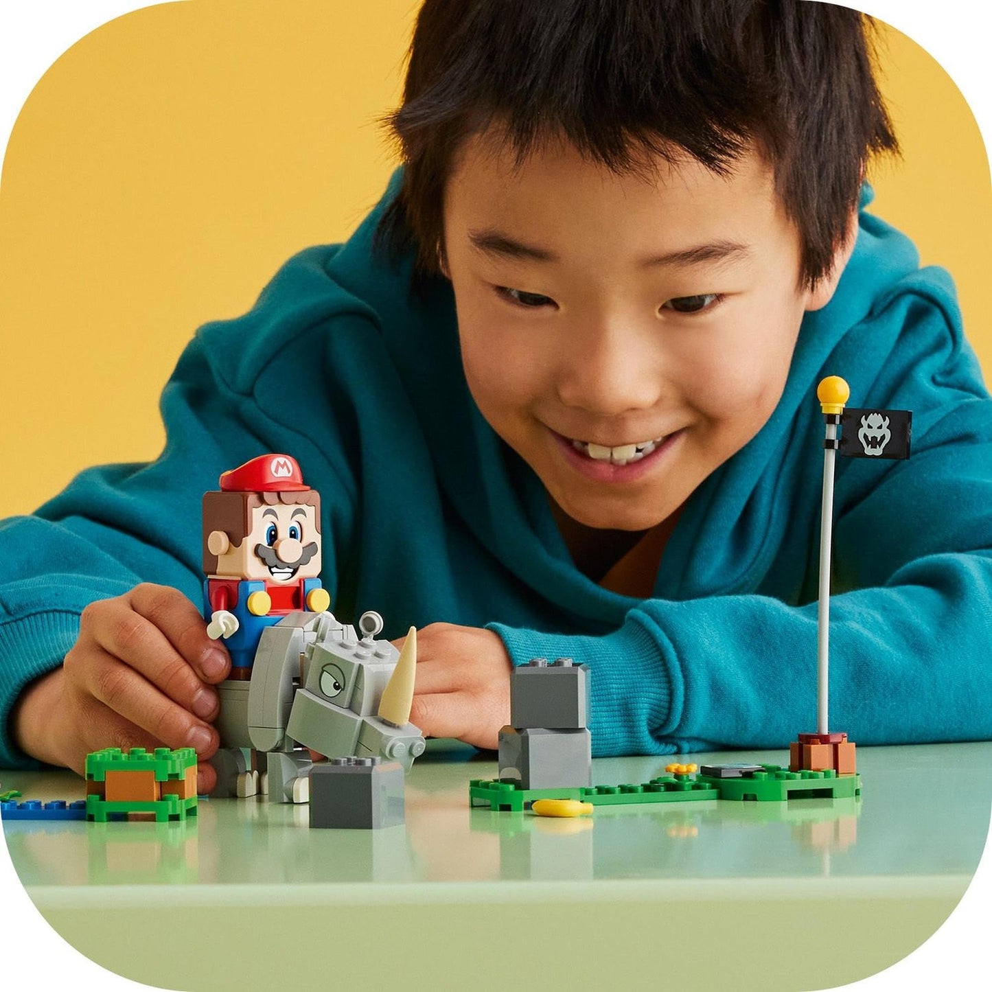 LEGO Super Mario Rambi The Rhino Expansion Set 71420 Amazon