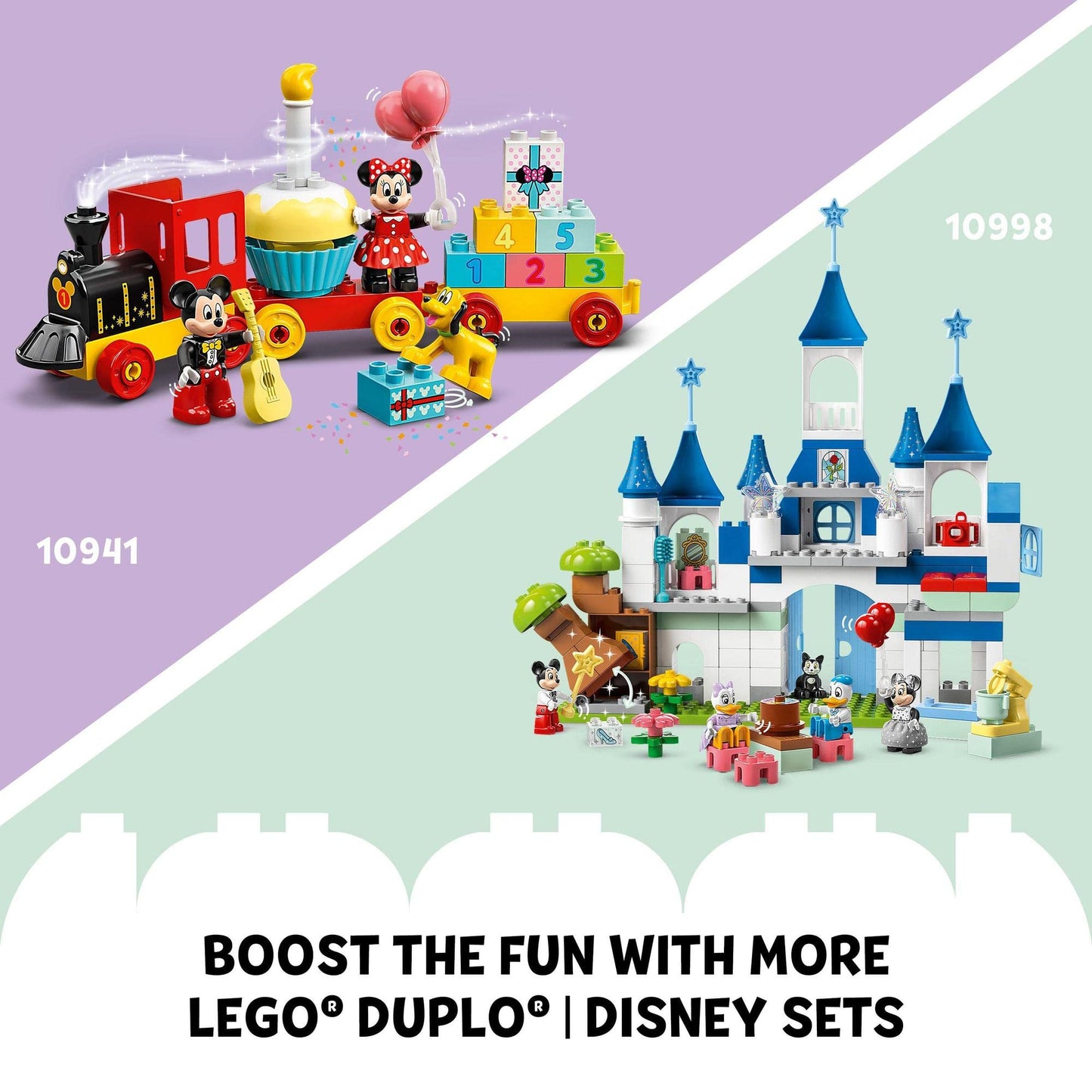 LEGO® DUPLO® Disney 3in1 Magic Castle 10998 Building Toy Amazon