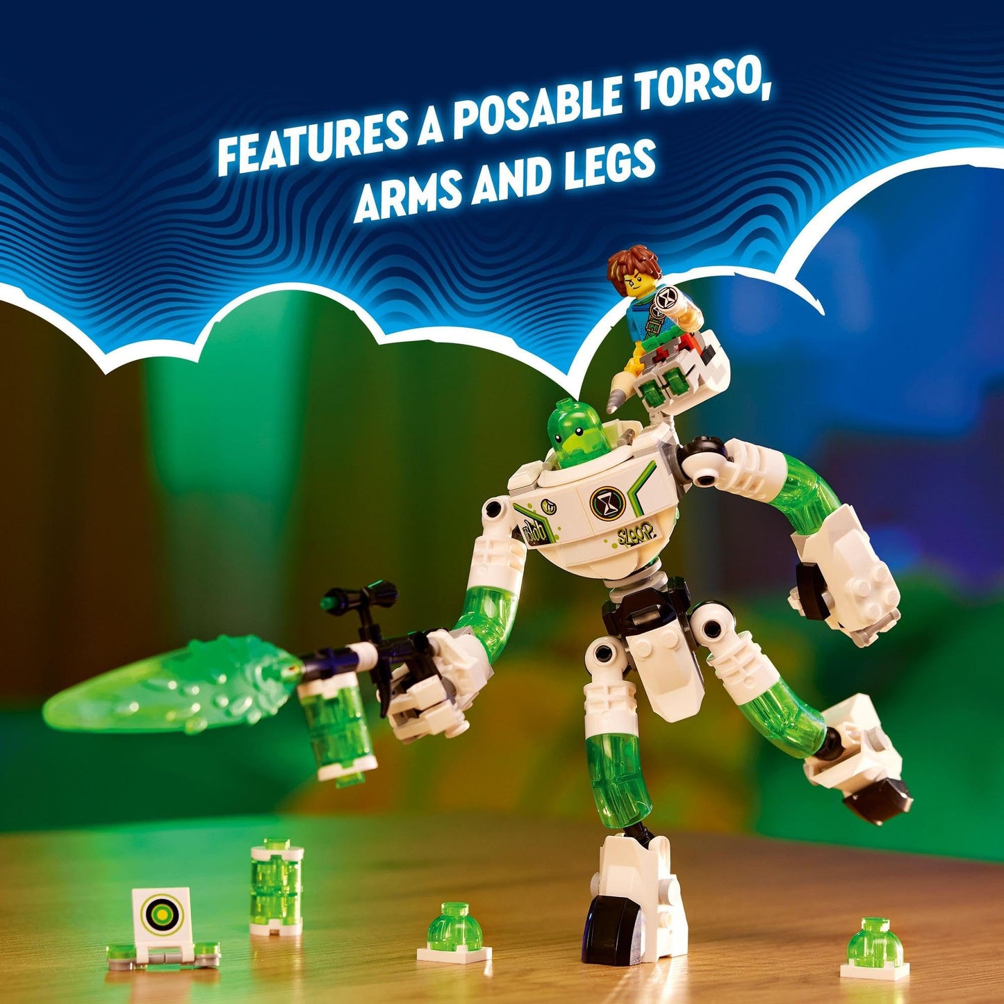 LEGO® DREAMZzz™ Mateo and Z-Blob The Robot 71454 Building Toy