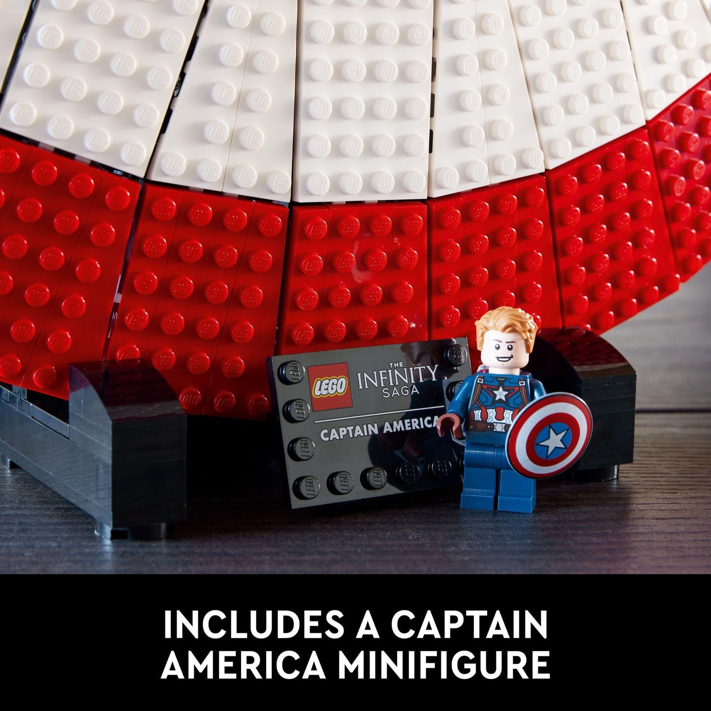 LEGO A Super Heroes Marvel Captain America’s Shield 76262 Amazon