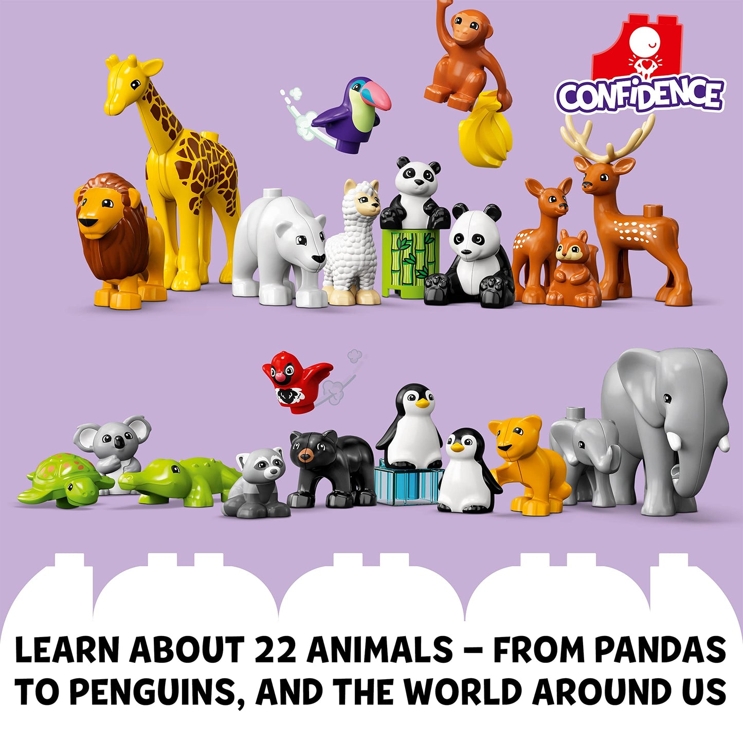 LEGO DUPLO Wild Animals of The World Toy Amazon