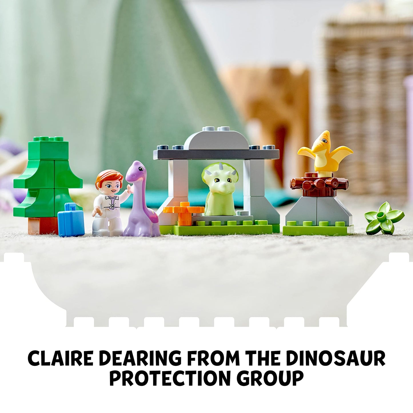 LEGO DUPLO® Jurassic World Dinosaur Nursery Building Toy Amazon