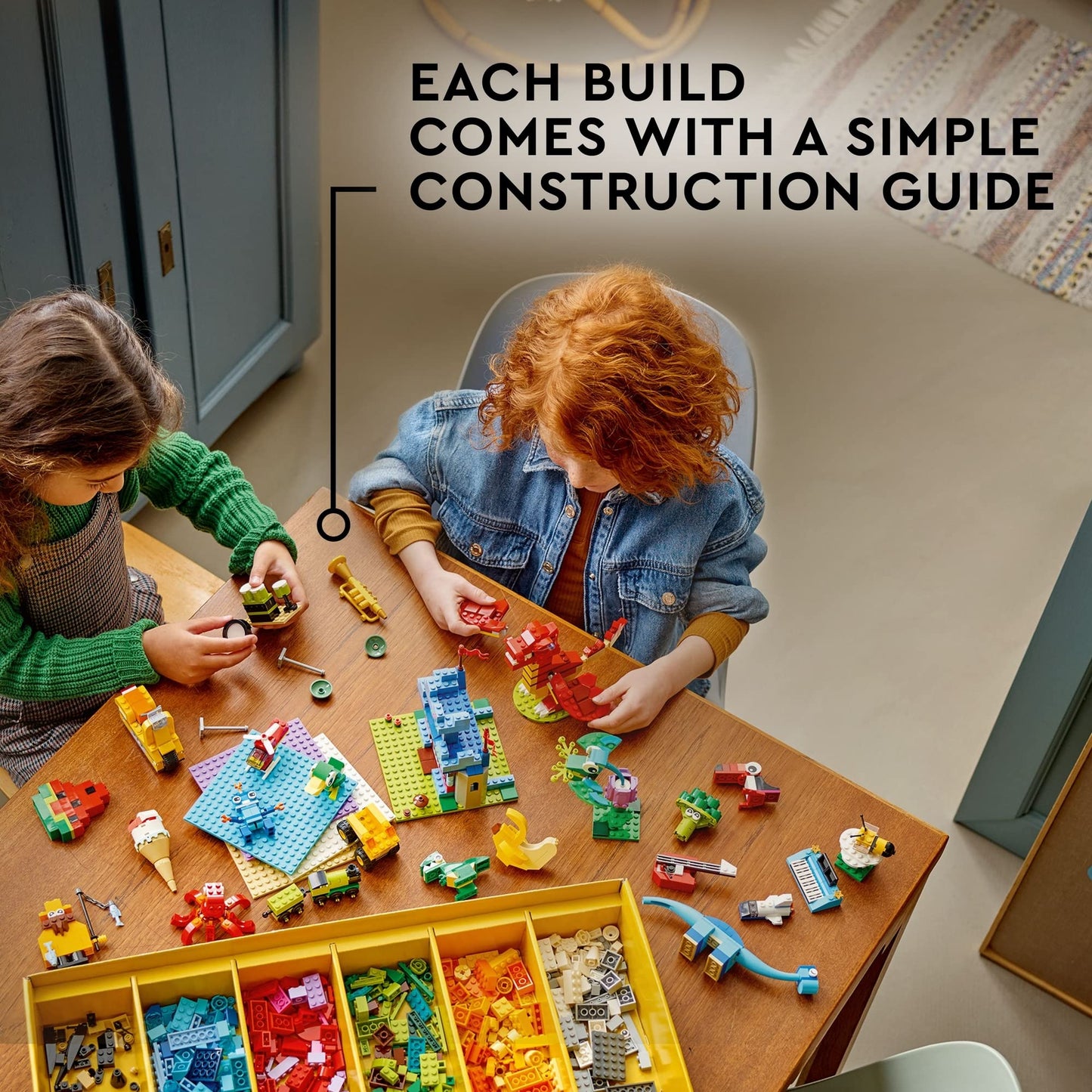 LEGO Classic Build Together Set, 24 Buildable Toy 11020 Amazon