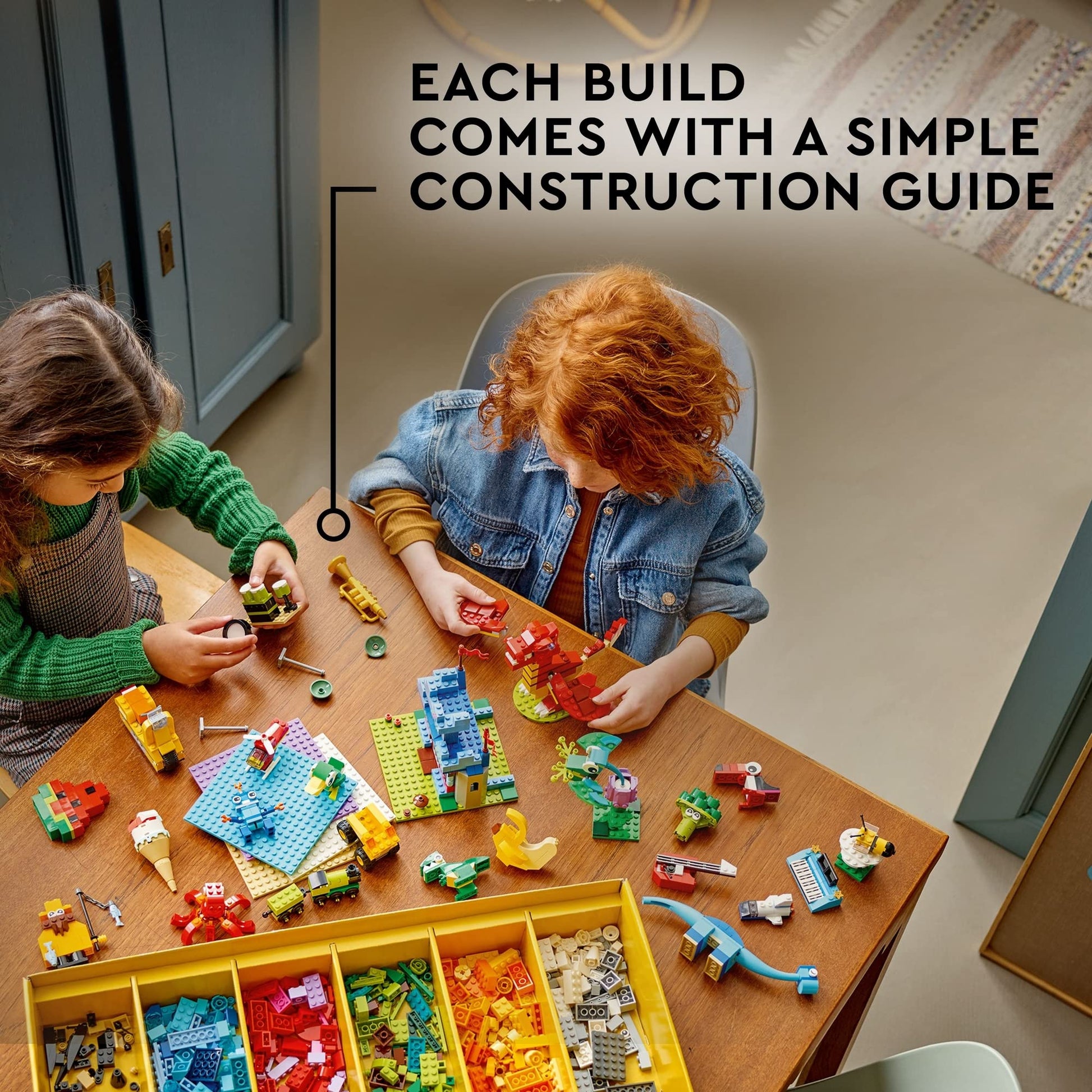 LEGO Classic Build Together Set, 24 Buildable Toy 11020 Amazon