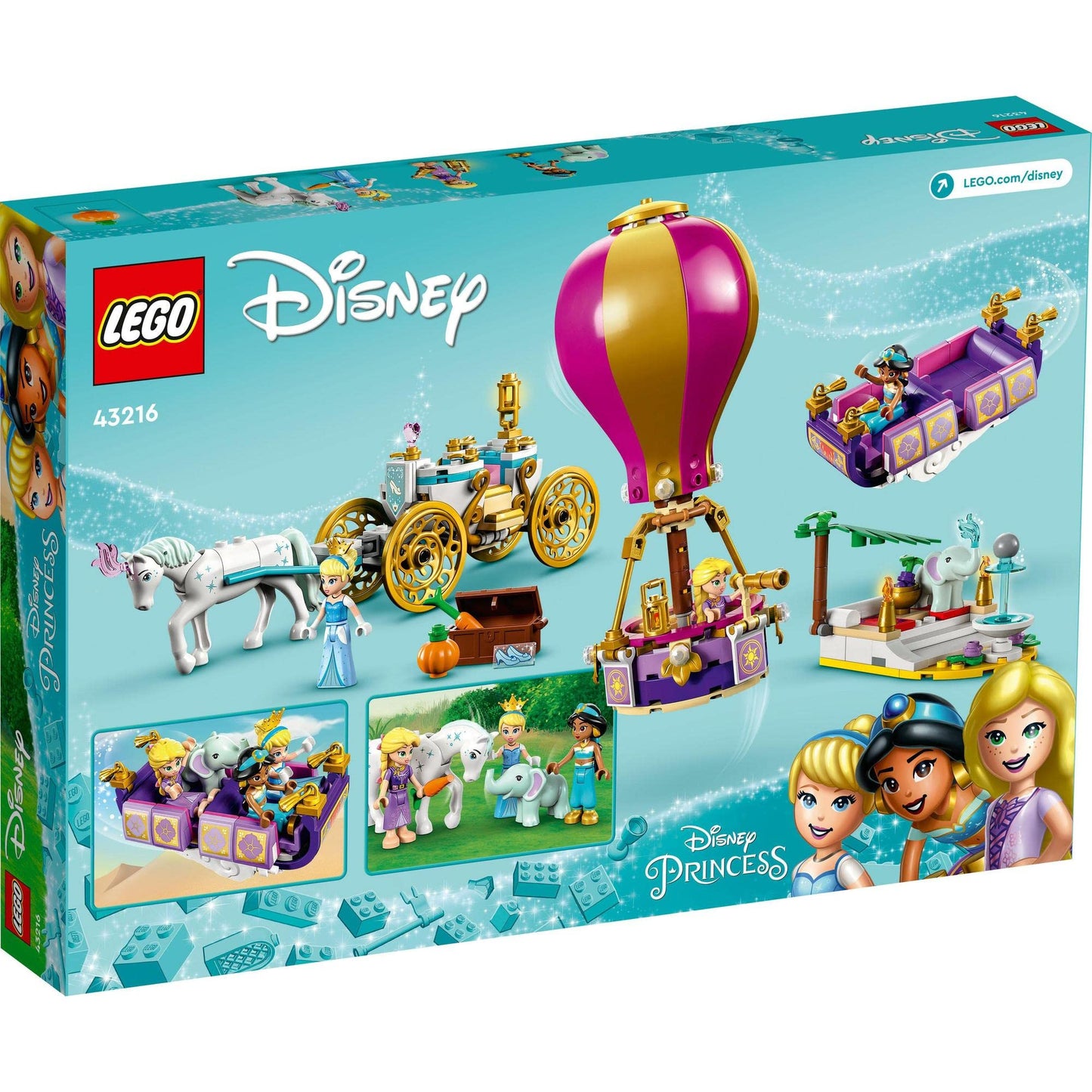 LEGO Disney Princess Enchanted Journey 43216 Building Toy Amazon