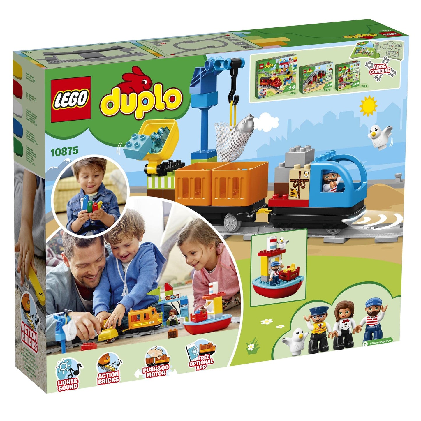 LEGO DUPLO Cargo Train 10875 Amazon