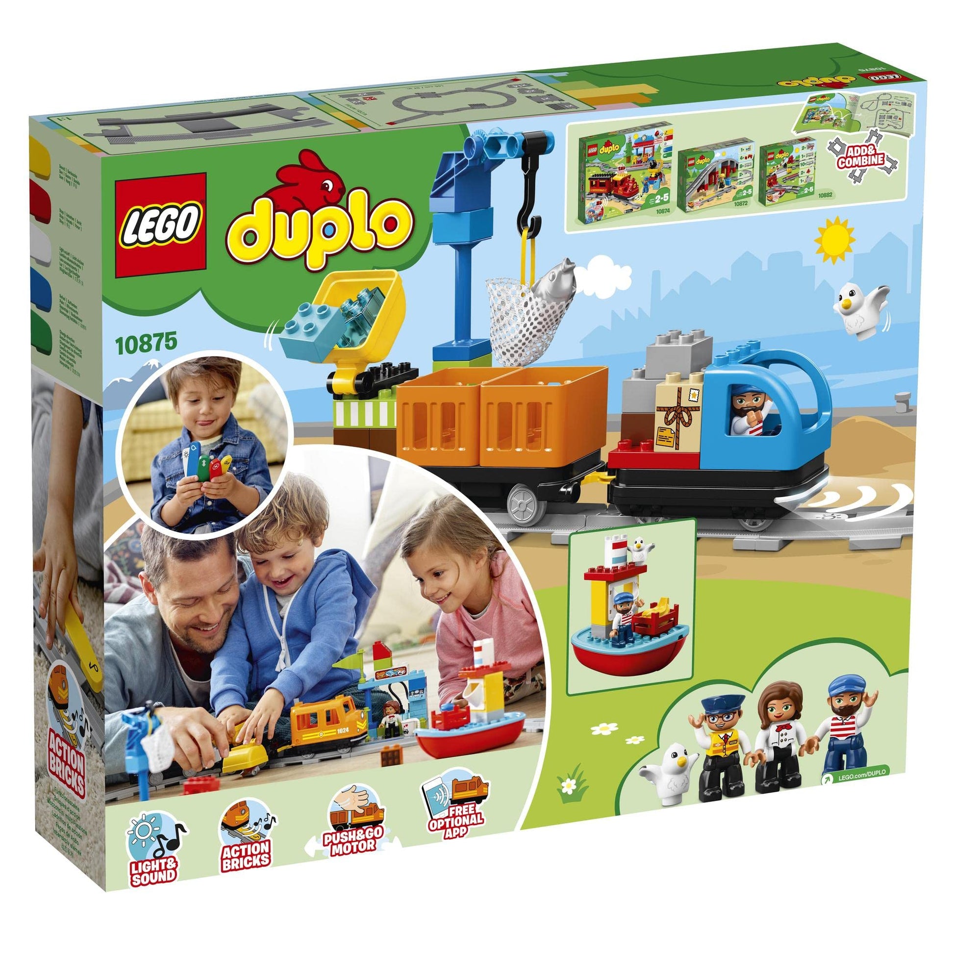 LEGO DUPLO Cargo Train 10875 Amazon