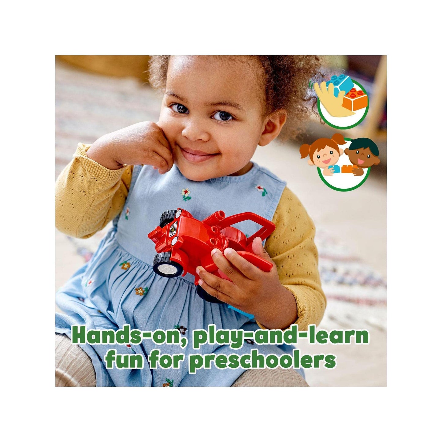 LEGO DUPLO Farm Tractor & Animal Care 10950 Playset Amazon