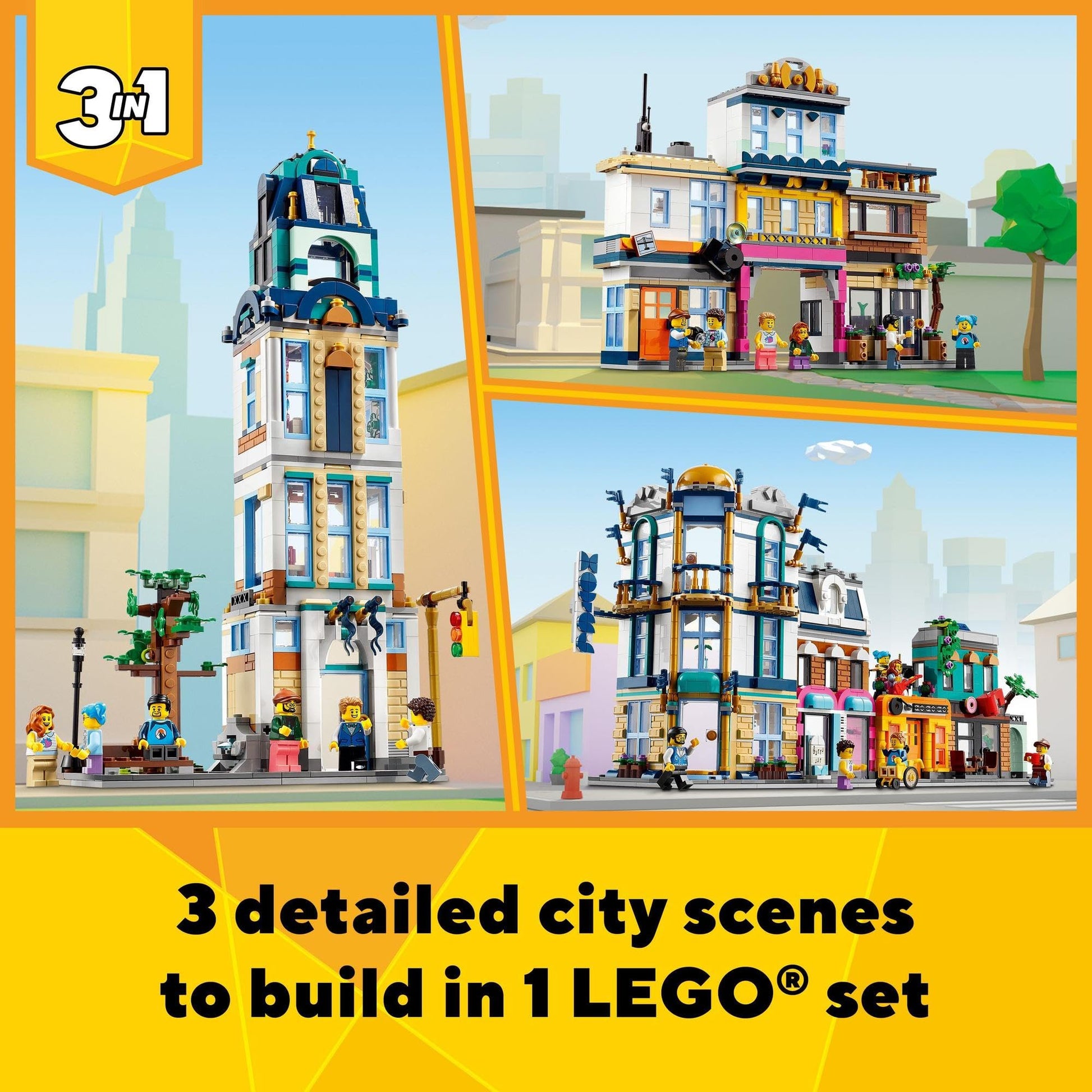 LEGO Creator Main Street 31141 Brick Island