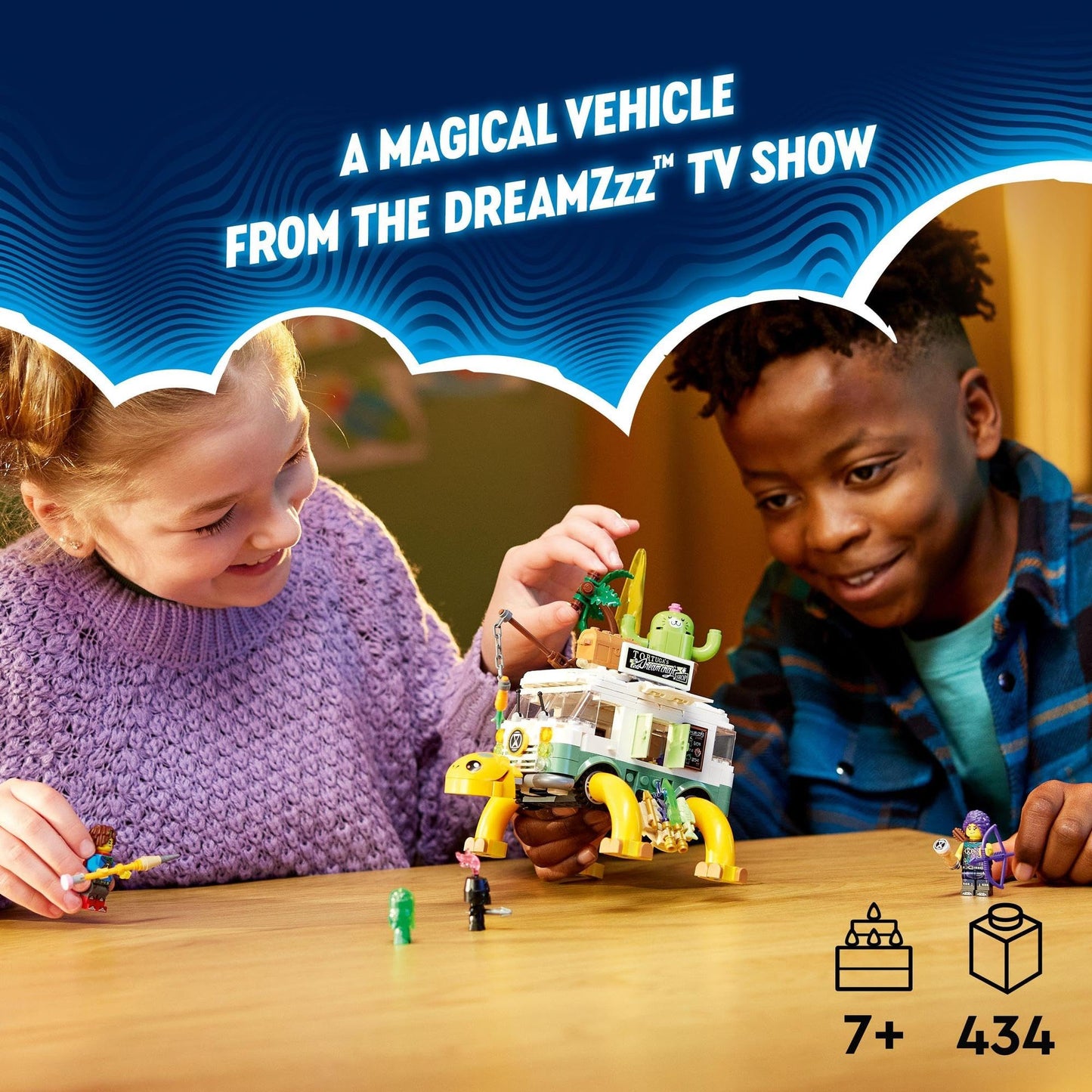 LEGO® DREAMZzz™ Mrs. Castillo’s Turtle Van 71456 Building Toy Set