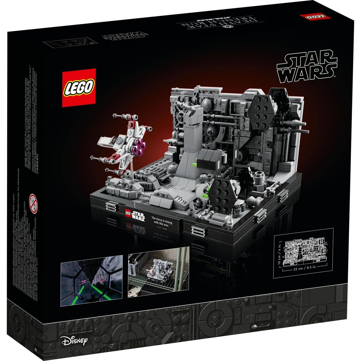 LEGO Star Wars Death Star™ Trench Run Diorama 75329 Amazon