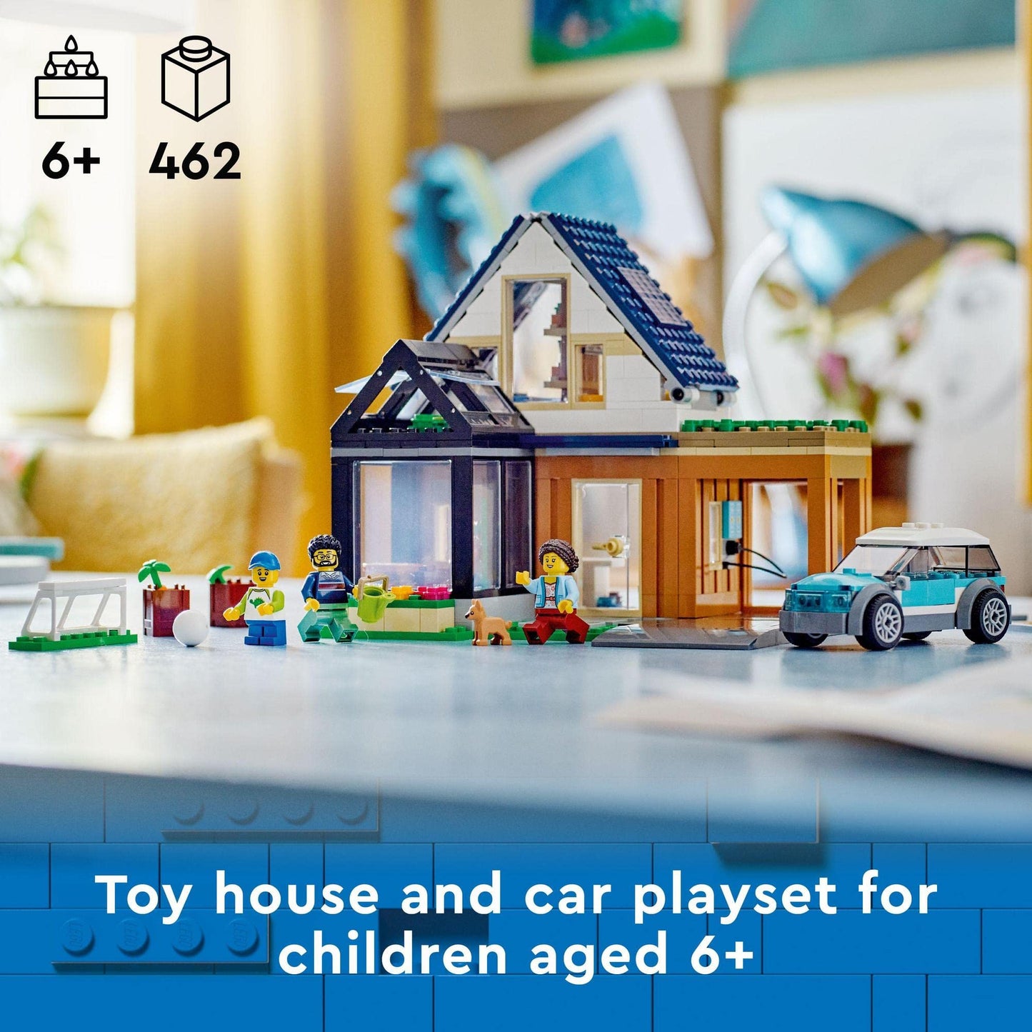 LEGO® City Family House and Electric Car 60398 Building Toy Amazon