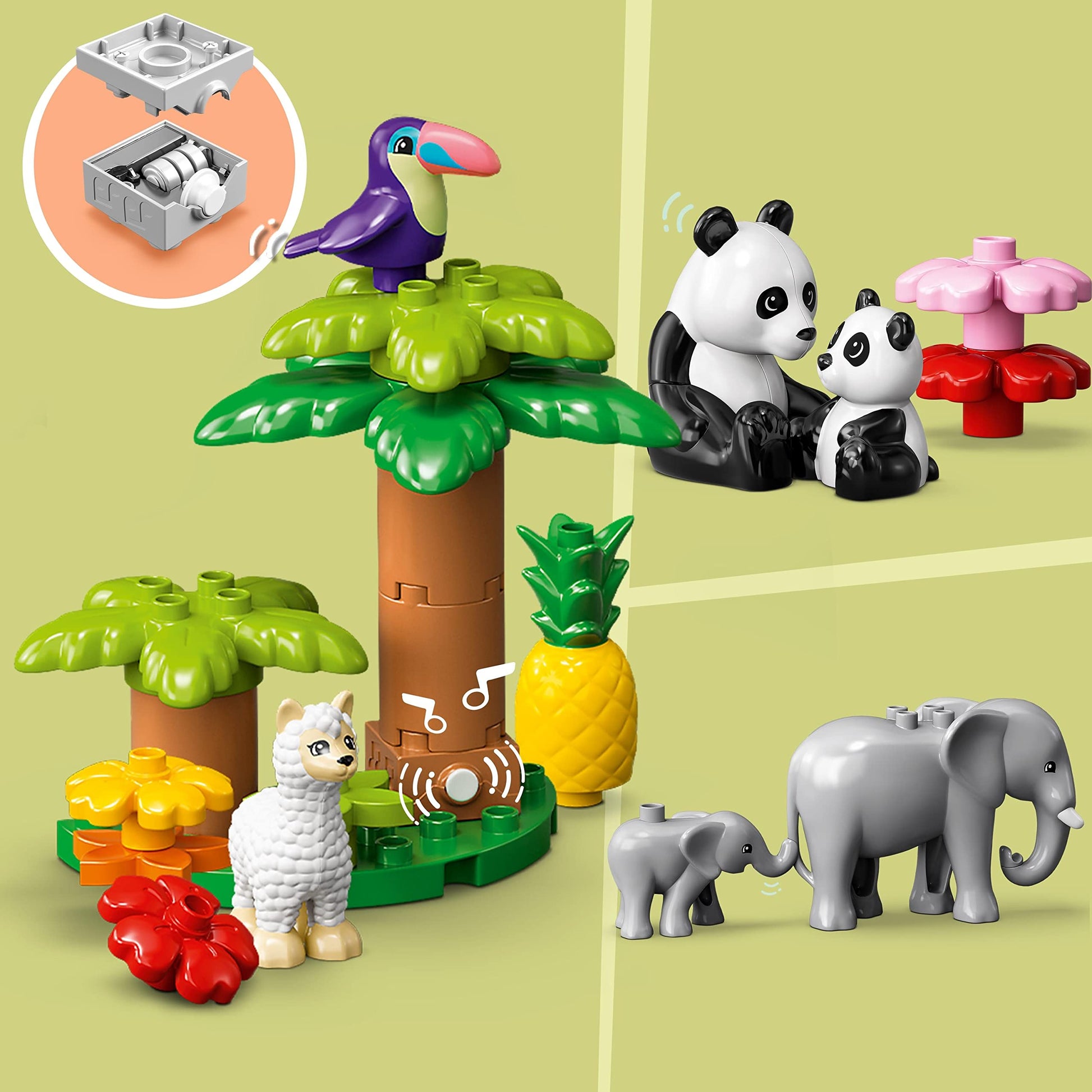 LEGO DUPLO Wild Animals of The World Toy Amazon