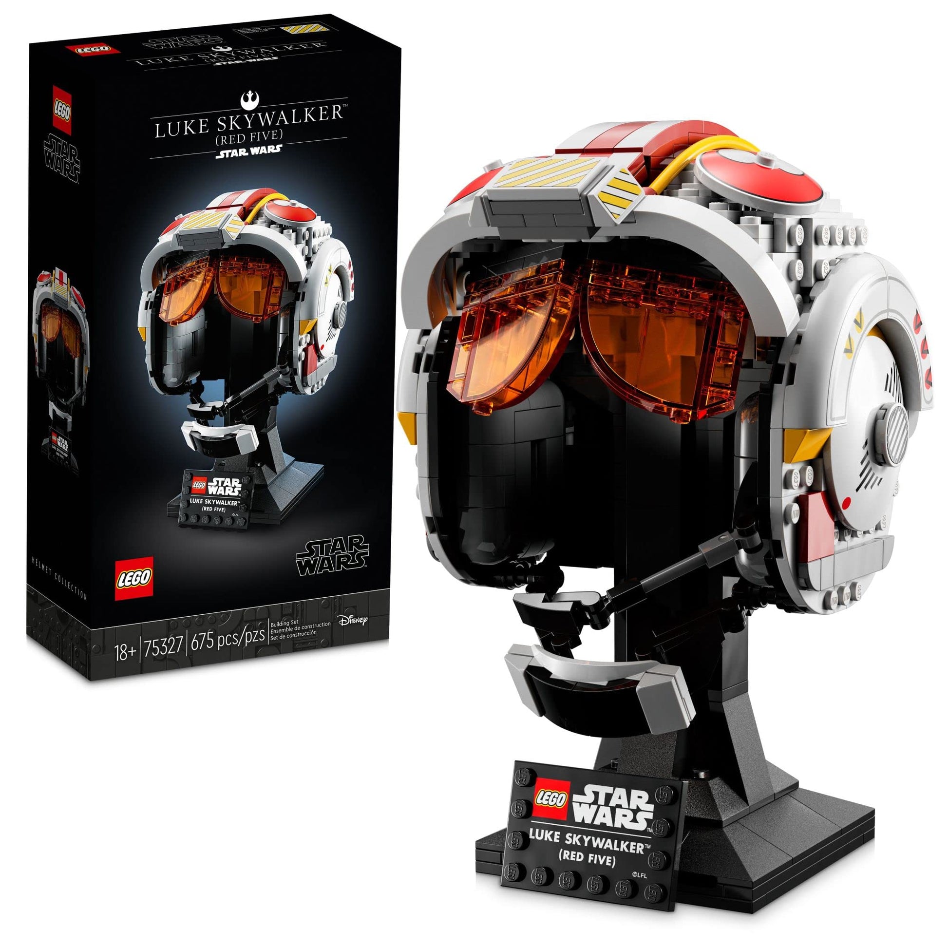 LEGO Star Wars Luke Skywalker (Red Five) Helmet 75327 Brick Island