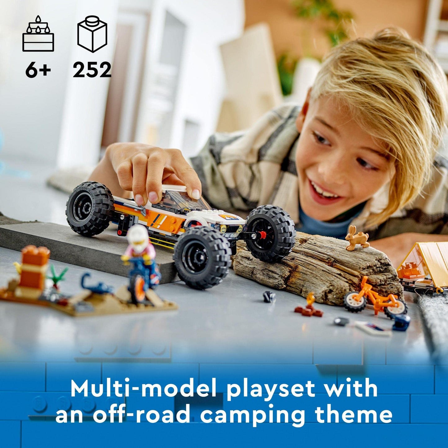 LEGO® City 4x4 Off-Roader Adventures 60387 Building Toy Amazon