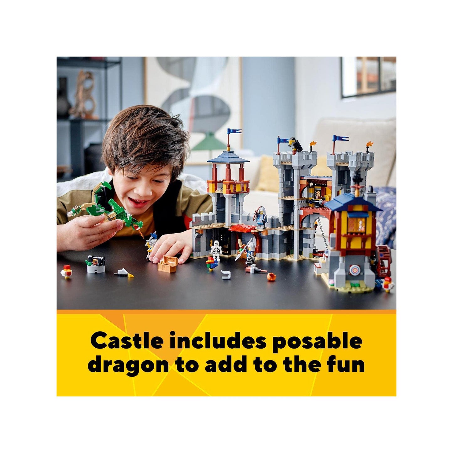 LEGO® Creator 3in1 Medieval Castle 31120 Building Kit