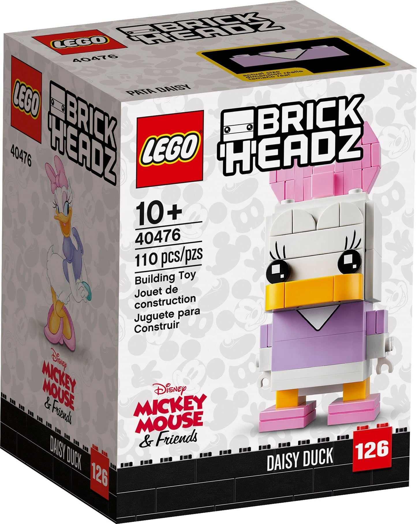 LEGO Disney BrickHeadz 40476 Daisy Duck Amazon