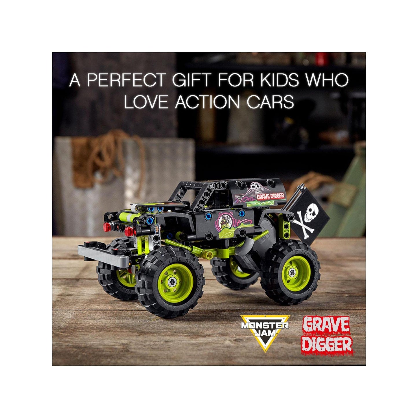 LEGO 42118 Technic Monster Jam Grave Digger Truck Toy Amazon