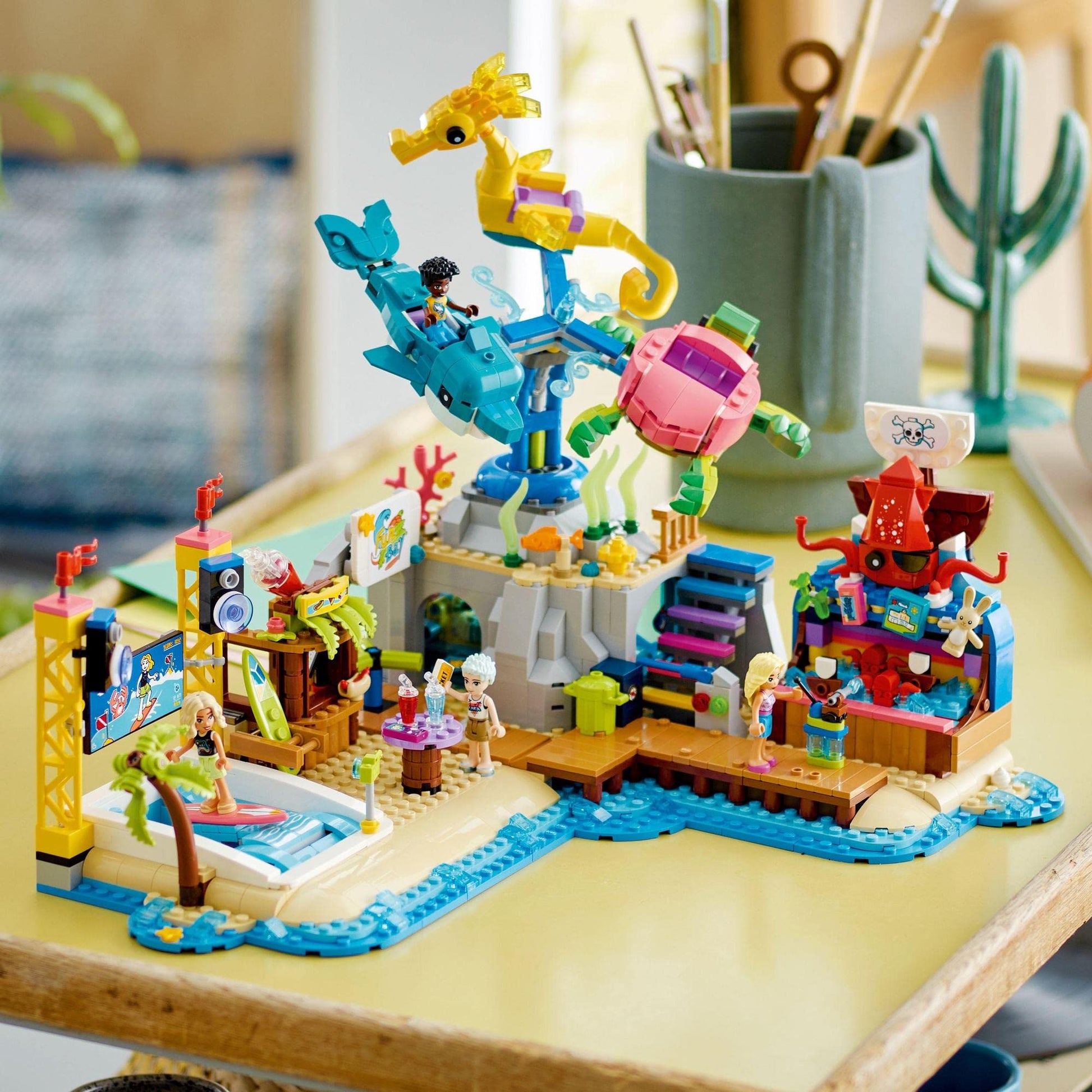 LEGO® Friends Beach Amusement Park 41737 Building Toy Amazon