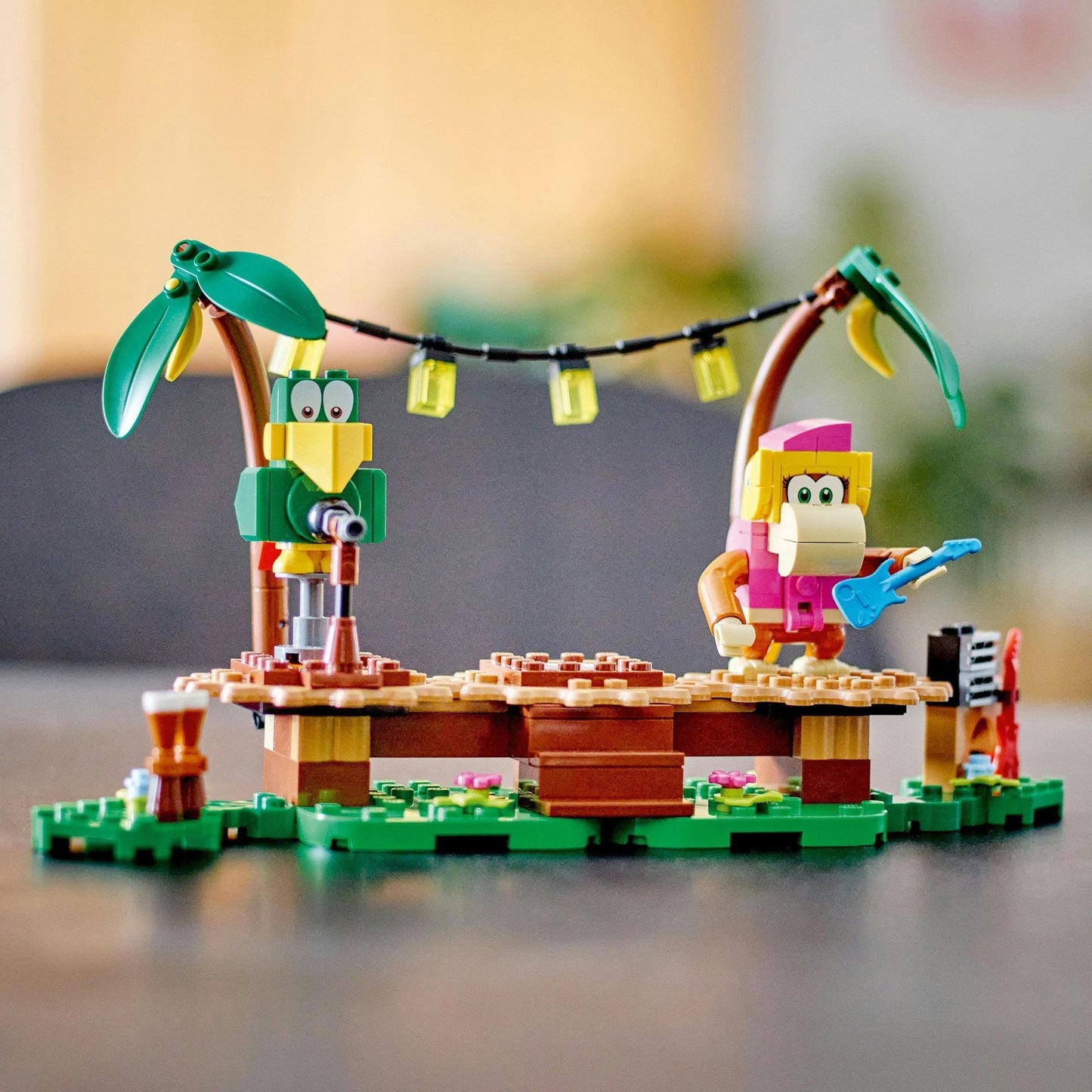 LEGO Super Mario Dixie Kong’s Jungle Jam Expansion Set 71421 Collectible Building Toy Amazon