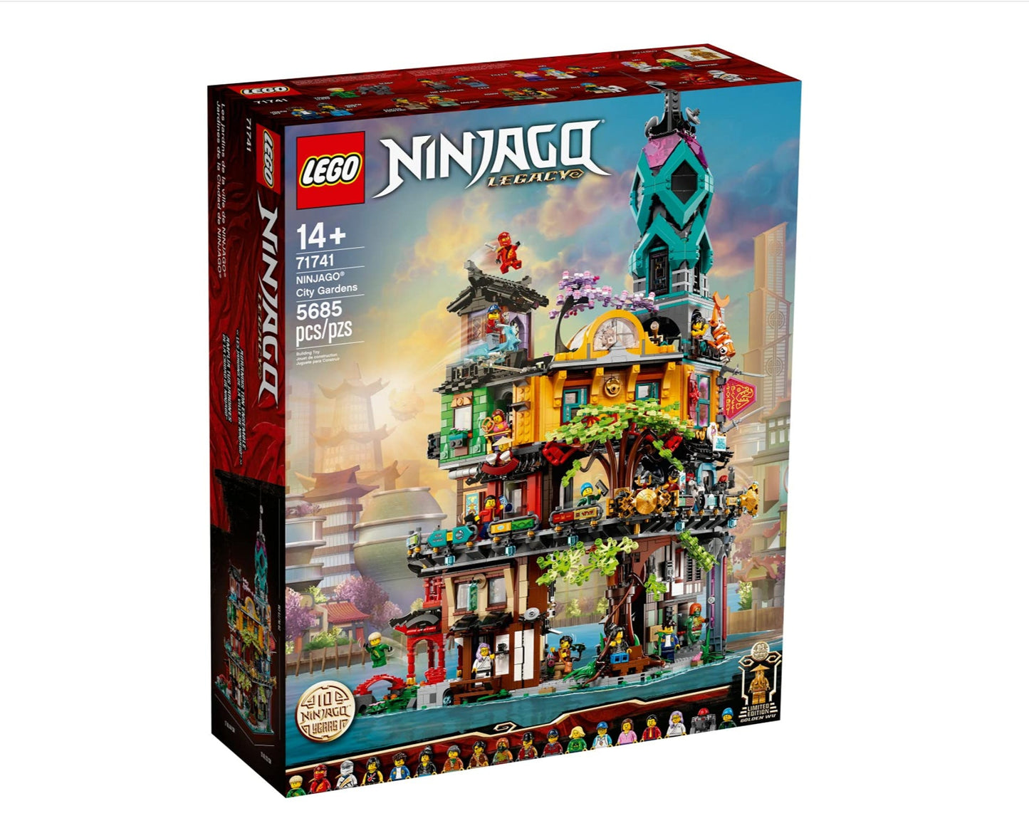 Lego Ninjago City Gardens 71741 Amazon