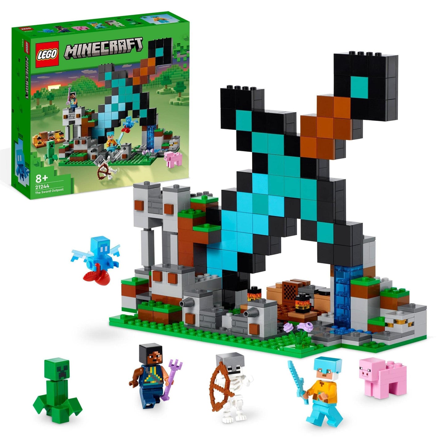 LEGO Minecraft The Sword Outpost 21244 Building Toy Amazon