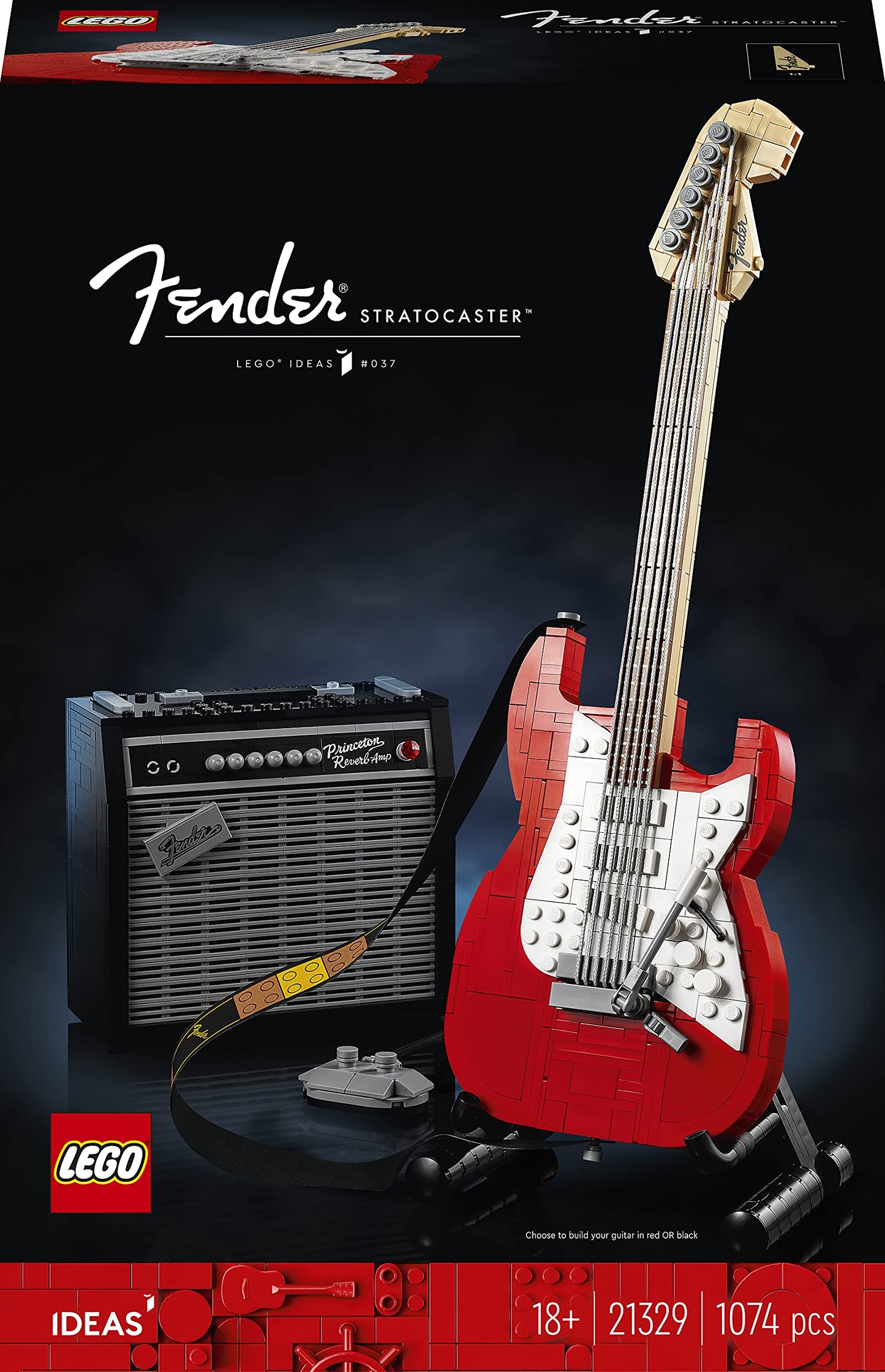 LEGO Ideas 21329 Fender Stratocaster Brick Island