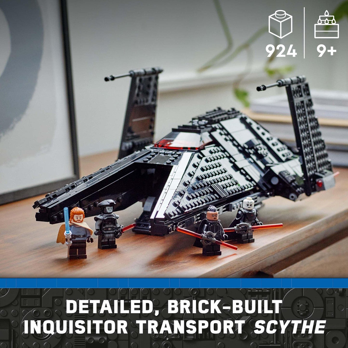 LEGO Star Wars Inquisitor Transport Scythe Starship Toy 75336 Amazon
