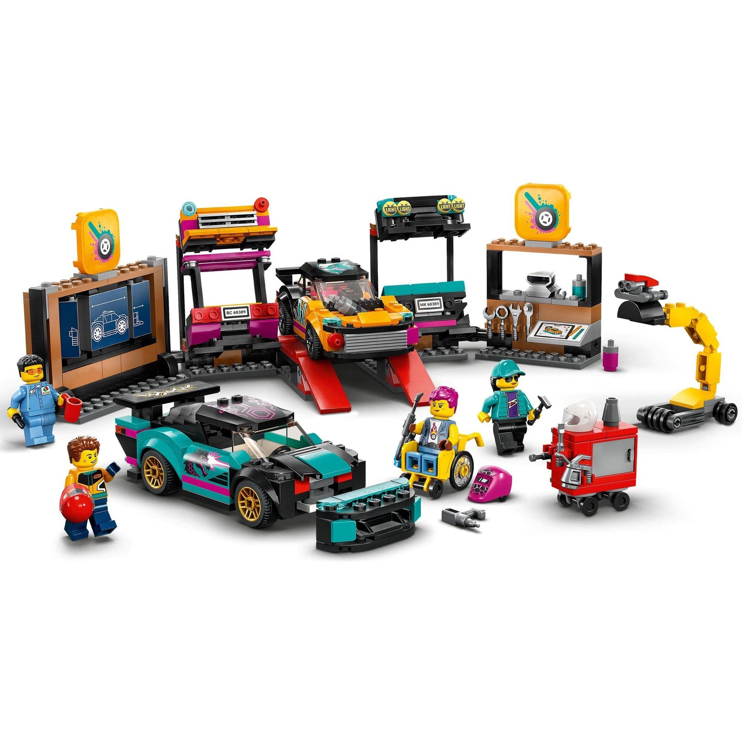 LEGO® City Custom Car Garage 60389 Building Toy Amazon